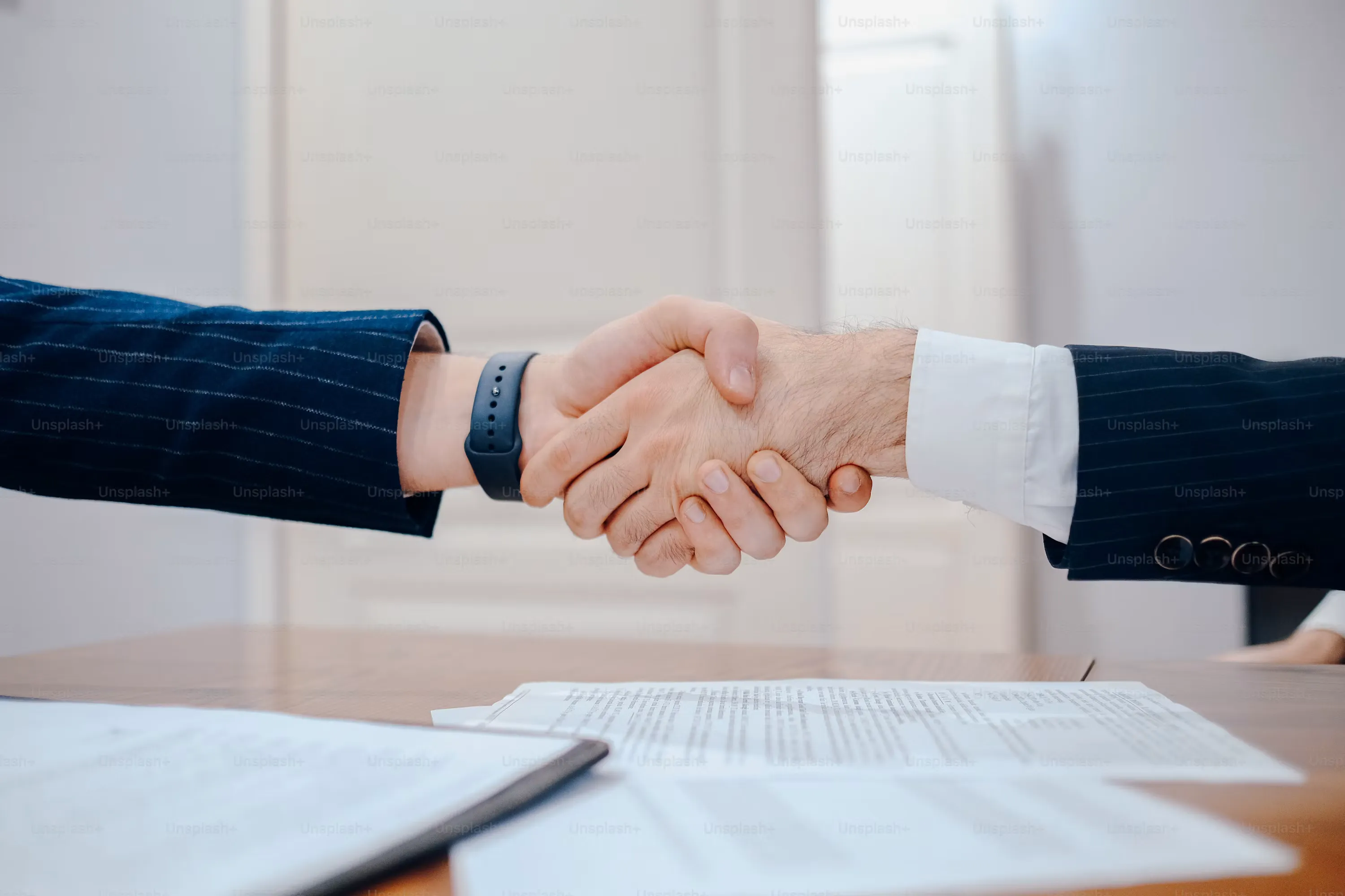 Handshake Background